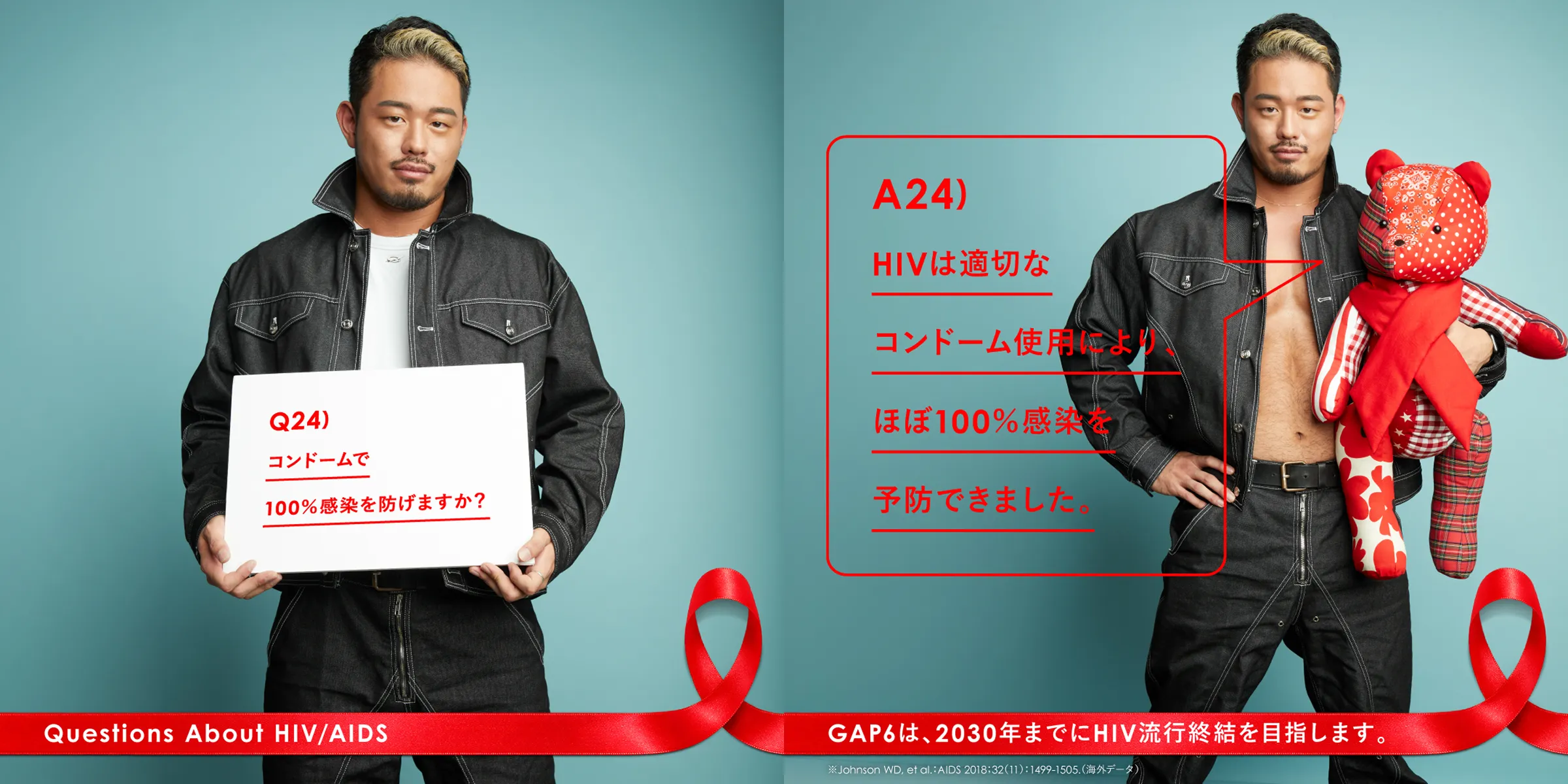 Q24) コンドームで100%感染を防げますか？