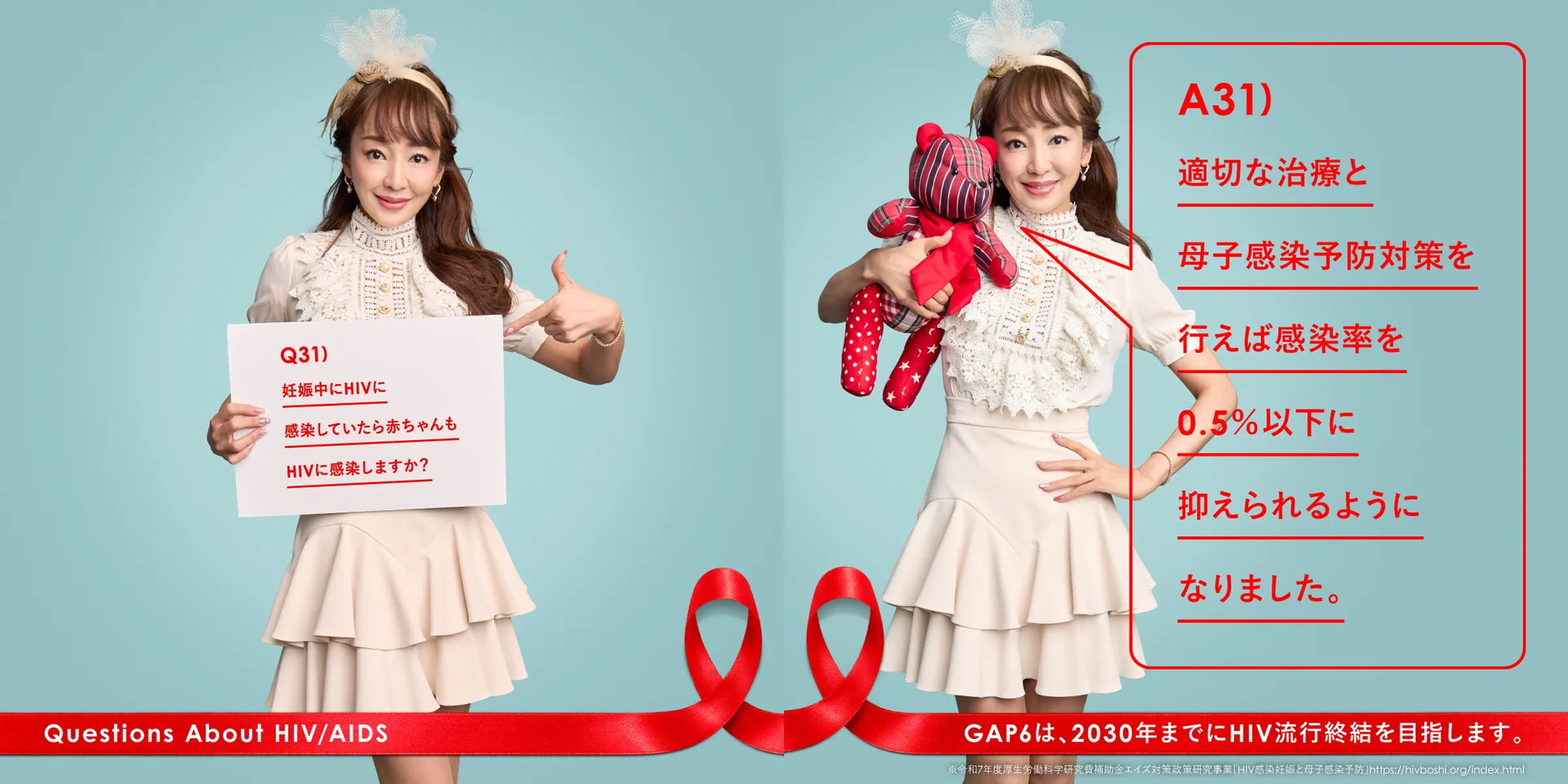 Q31) 妊娠中にHIVに感染していたら赤ちゃんもHIVに感染しますか？