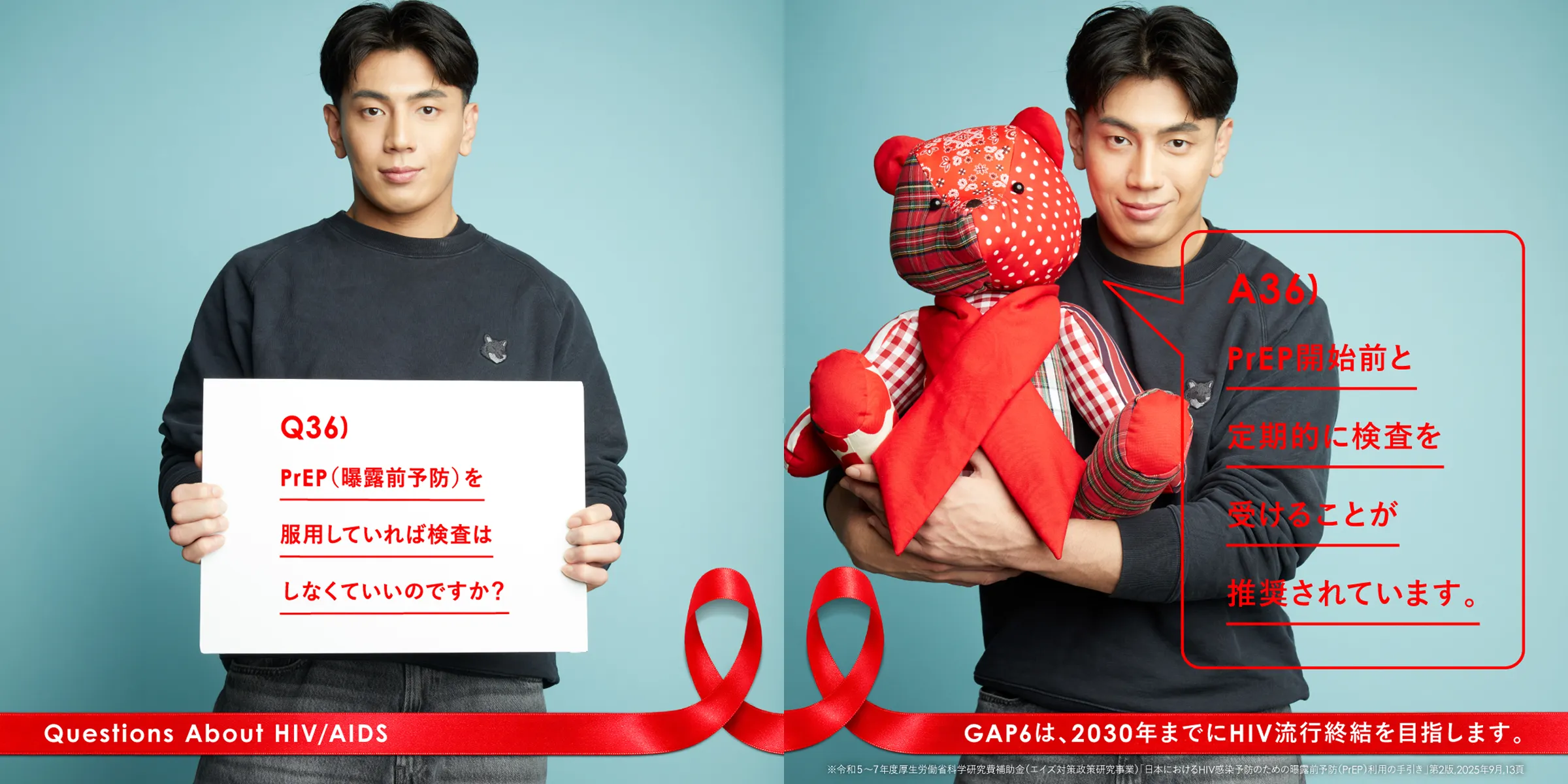 Q36) PrEP（曝露前予防）を服用していれば検査はしなくていいのですか？