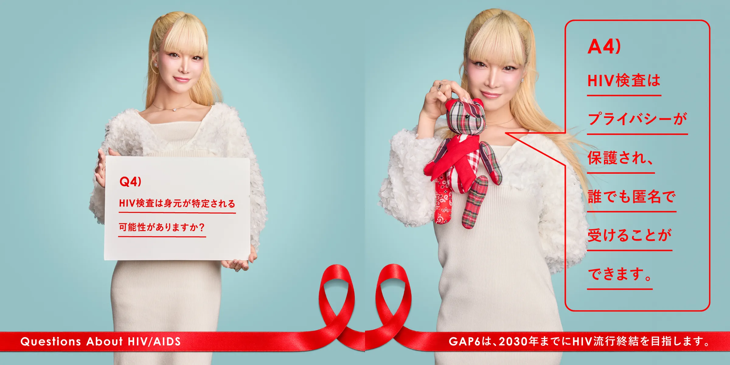 Q4) HIV検査は身元が特定される可能性がありますか？