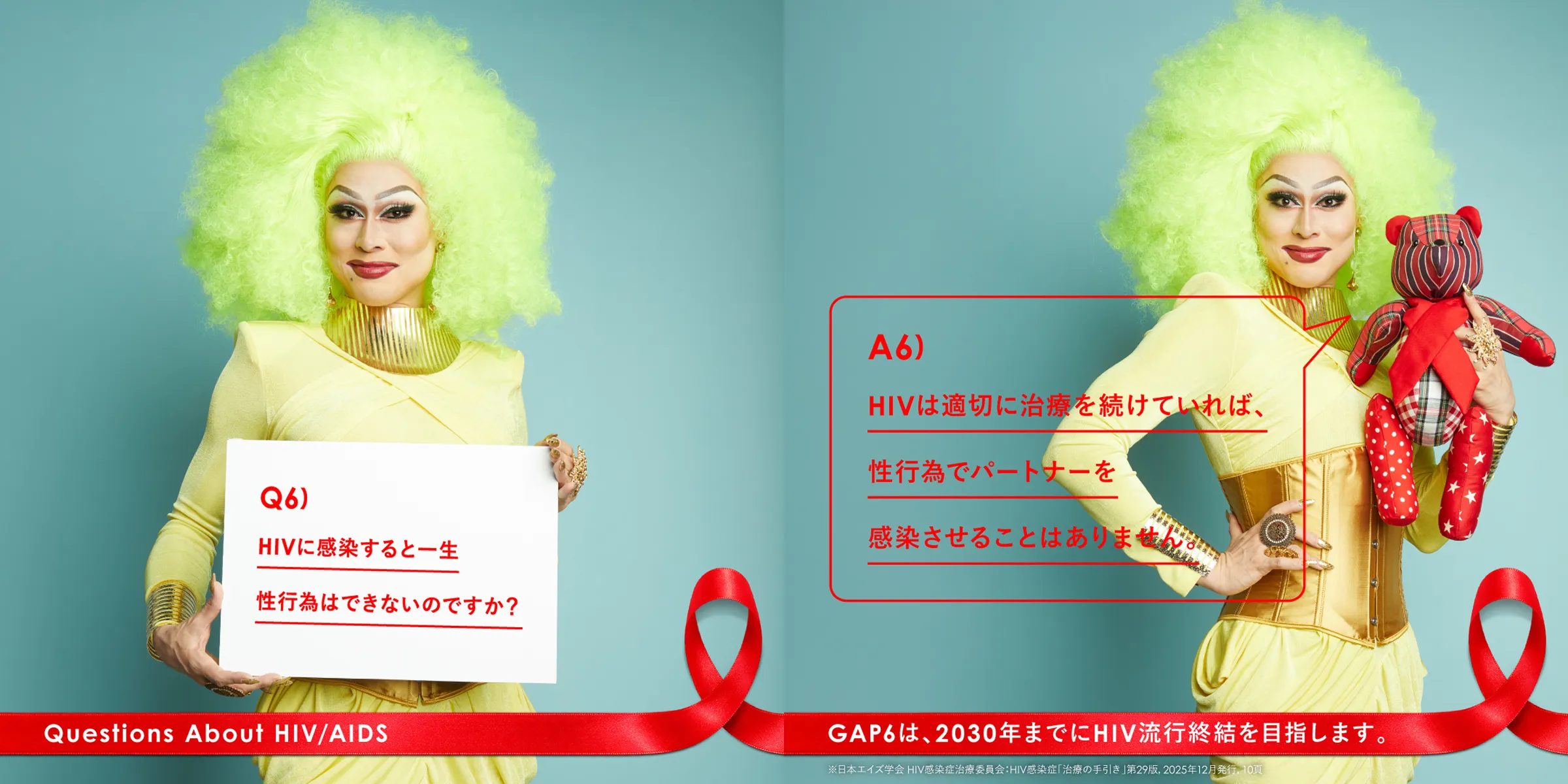 Q6) HIVに感染すると一生性行為はできないのですか？